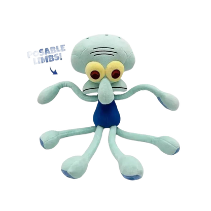 Spongebob Squarepants: Interpretive Dance Squidward Plush: 9" - YouTooz Plush