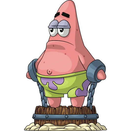 Spongebob Squarepants: Patrick in Chains: Vinyl Figure: YouTooz YouTooz