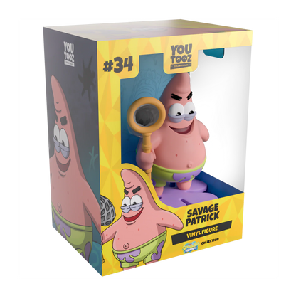 Spongebob Squarepants: Savage Patrick: Vinyl Figure - YouTooz Vinyl Figure