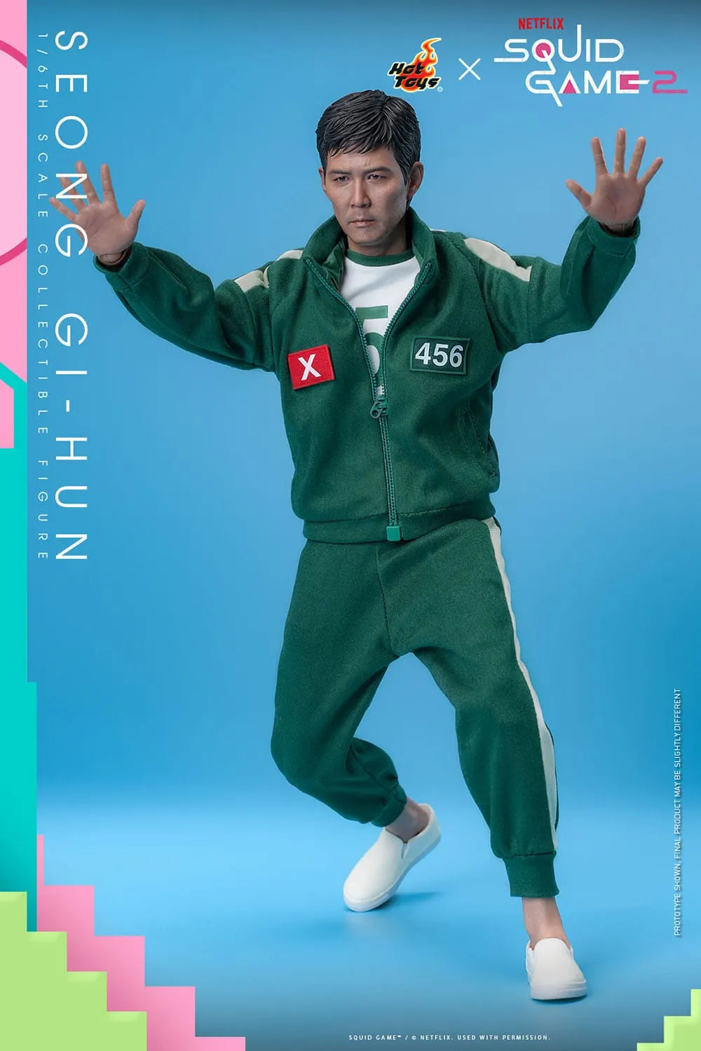 Squid Game 2: Seong Gi-hun: TMS153: 1/6th Scale Action Figure - Hot Toys Action Figure