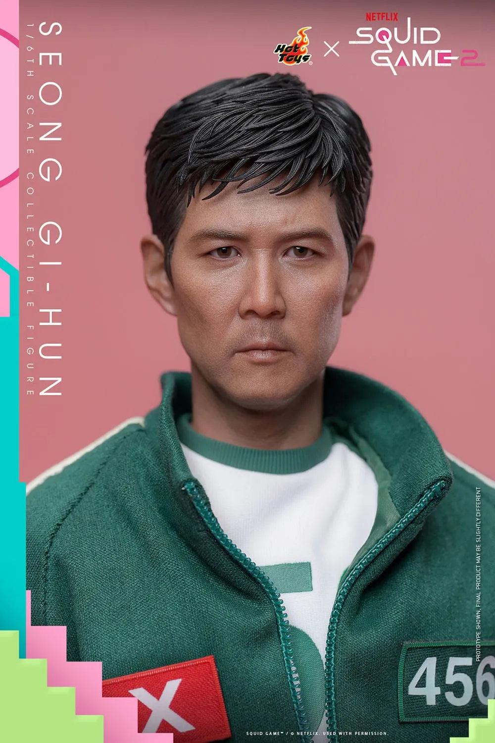 Squid Game 2: Seong Gi-hun: TMS153: 1/6th Scale Action Figure - Hot Toys Action Figure