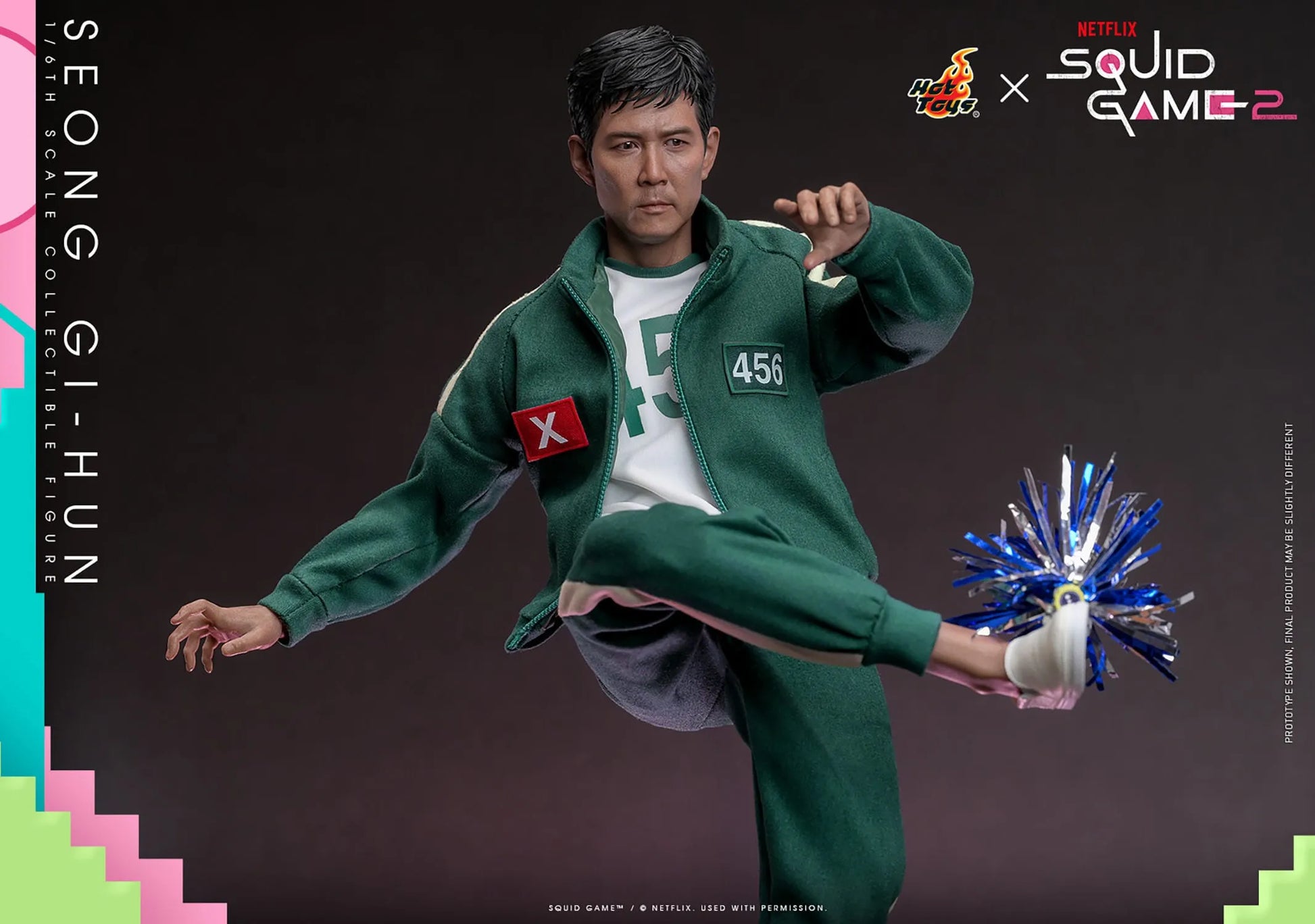 Squid Game 2: Seong Gi-hun: TMS153: 1/6th Scale Action Figure - Hot Toys Action Figure