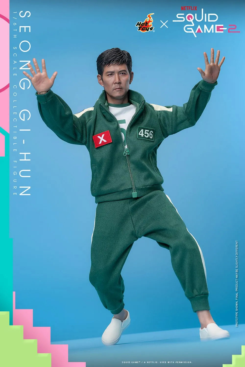 Squid Game 2: Seong Gi-hun: TMS153: 1/6th Scale Action Figure - Hot Toys Action Figure