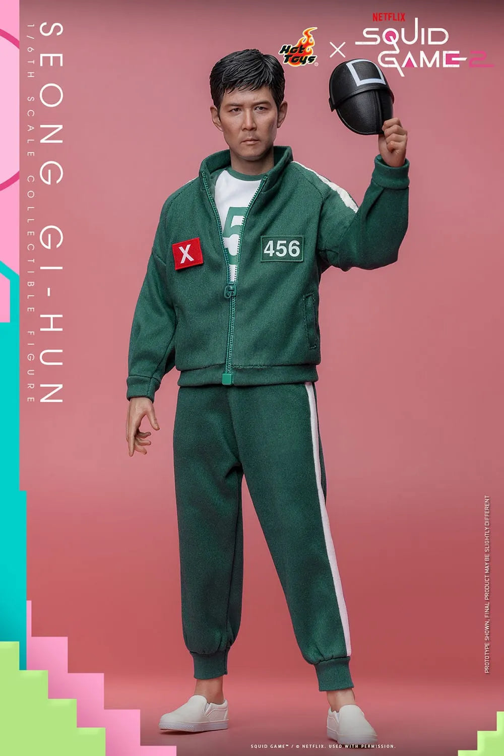 Squid Game 2: Seong Gi-hun: TMS153: 1/6th Scale Action Figure - Hot Toys Action Figure