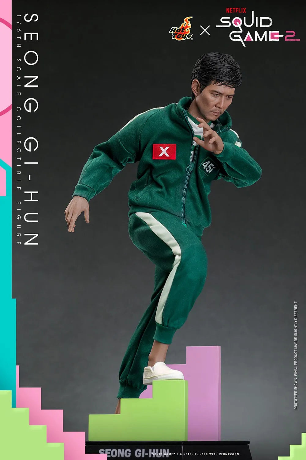 Squid Game 2: Seong Gi-hun: TMS153: 1/6th Scale Action Figure - Hot Toys Action Figure