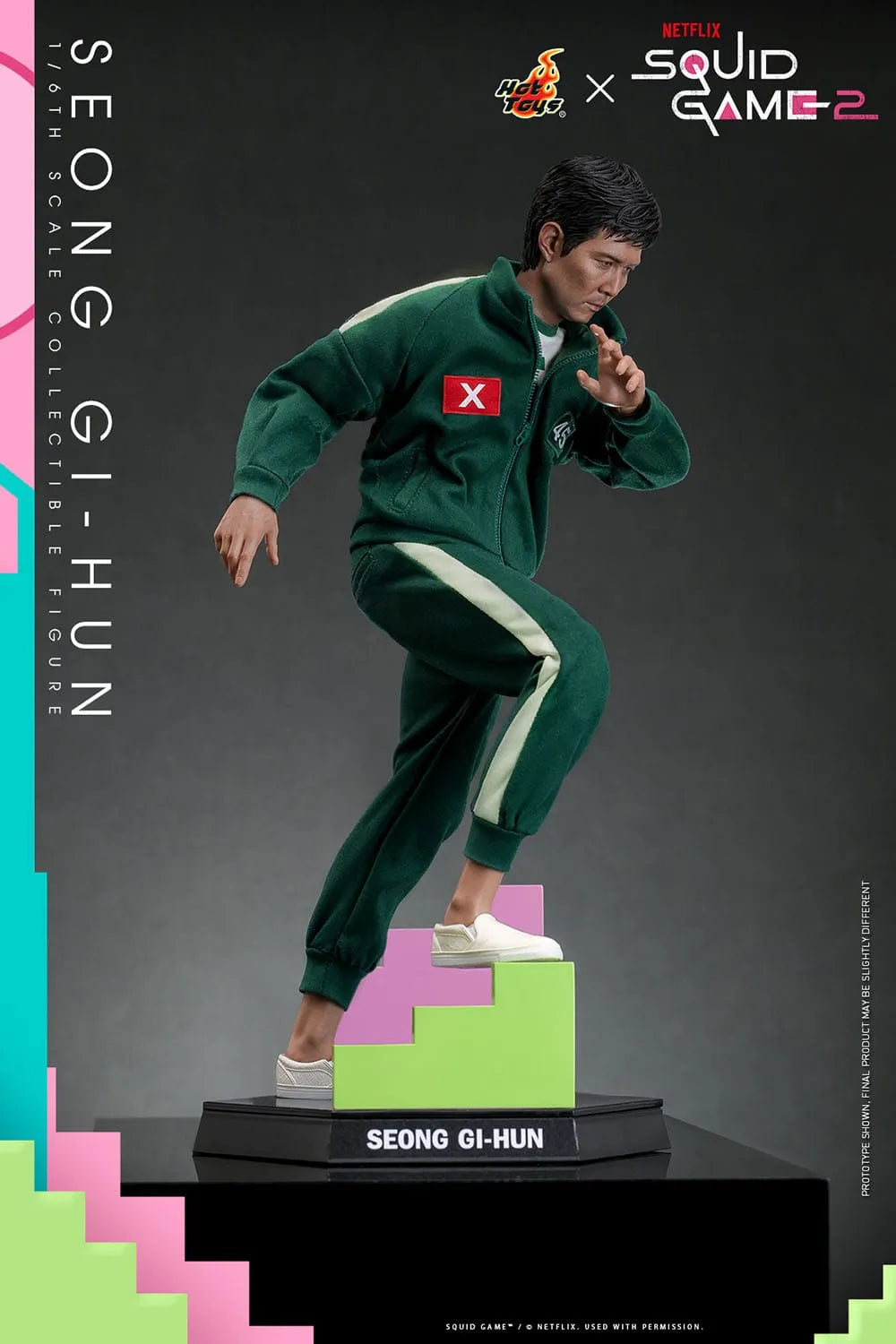 Squid Game 2: Seong Gi-hun: TMS153: 1/6th Scale Action Figure - Hot Toys Action Figure