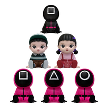 Squid Game: Squid Game: Palm-Sized Vinyl Piggy Banks: Box of 6 - Beast Kingdom Toys Blind Box