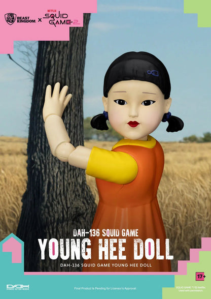 Squid Game: Young Hee Doll: With Sound: 30cm: Beast Kingdoms - Beast Kingdom Action Figure