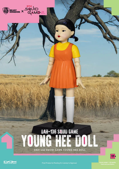 Squid Game: Young Hee Doll: With Sound: 30cm: Beast Kingdoms - Beast Kingdom Action Figure
