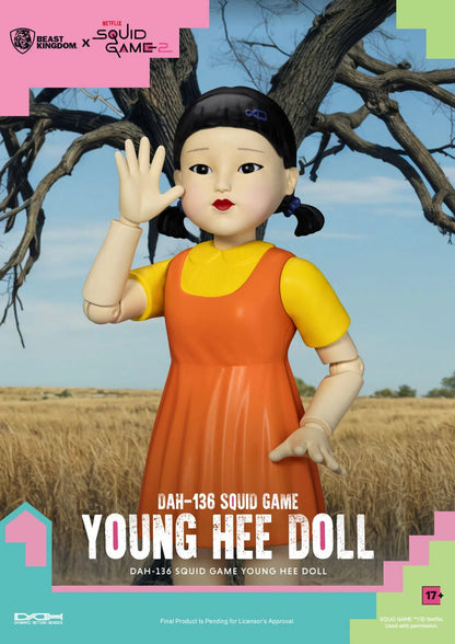 Squid Game: Young Hee Doll: With Sound: 30cm: Beast Kingdoms - Beast Kingdom Action Figure