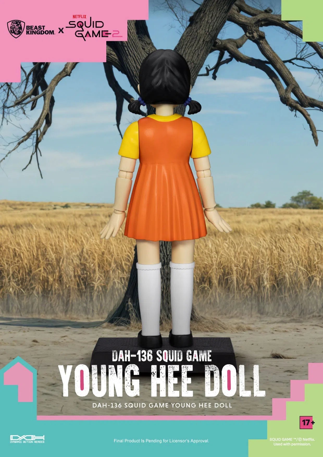Squid Game: Young Hee Doll: With Sound: 30cm: Beast Kingdoms - Beast Kingdom Toys Action Figure