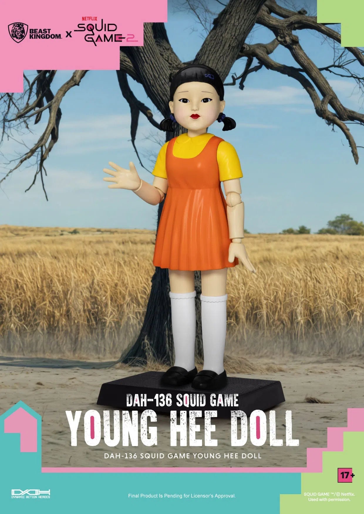 Squid Game: Young Hee Doll: With Sound - Beast Kingdom Toys Action Figure