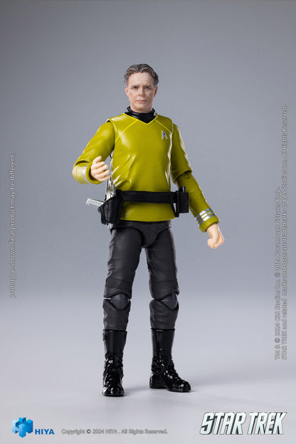 Star Trek: 2009 Film: Captain Christopher Pike: Exquisite Mini Series Action Figure: 1/18: 10 cm Hiya Toys