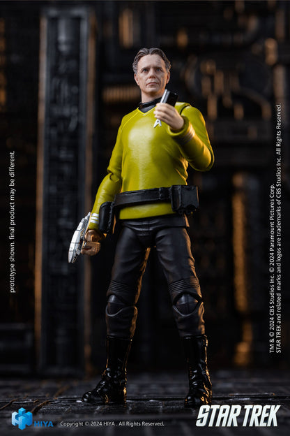 Star Trek: 2009 Film: Captain Christopher Pike: Exquisite Mini Series Action Figure: 1/18: 10 cm Hiya Toys