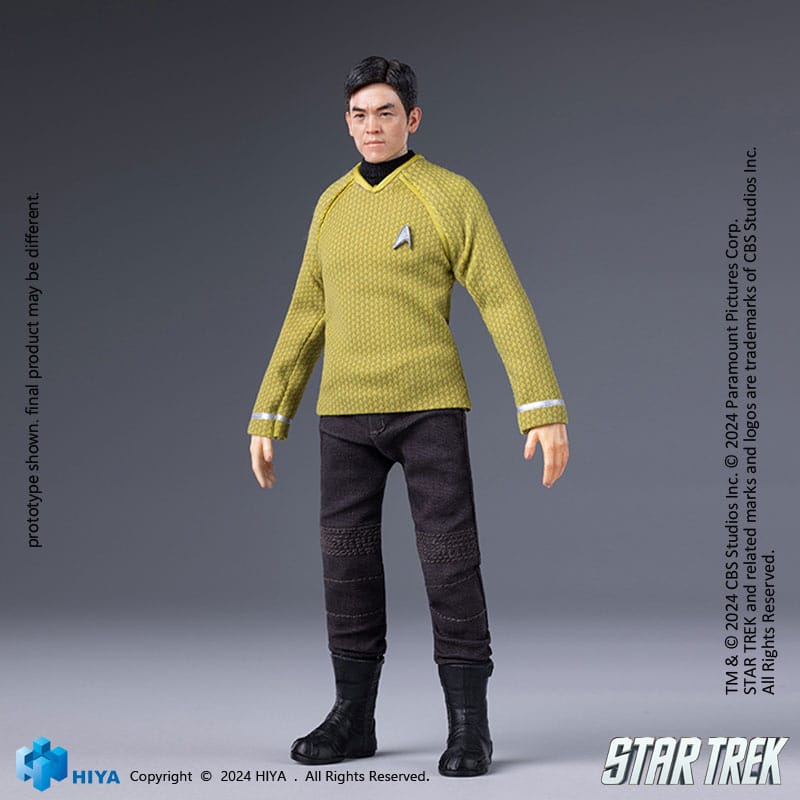 Star Trek (2009): Sulu: Exquisite Super Series: 1/12 Action Figure - Hiya Toys Action Figure