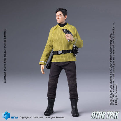 Star Trek (2009): Sulu: Exquisite Super Series: 1/12 Action Figure - Hiya Toys Action Figure