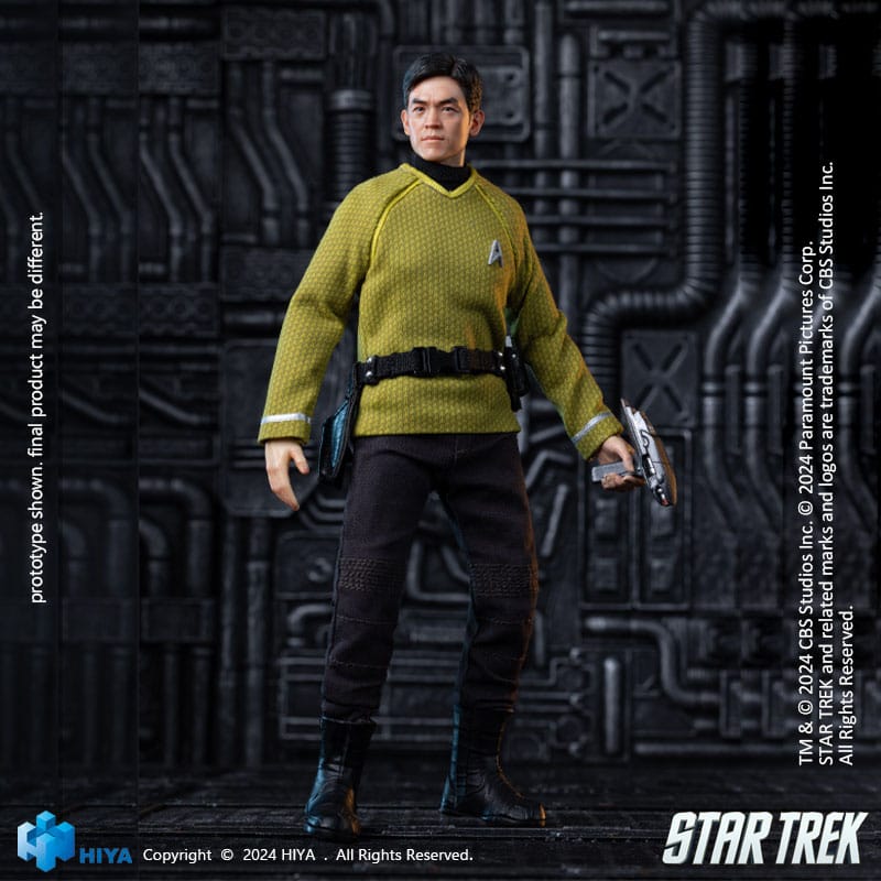 Star Trek (2009): Sulu: Exquisite Super Series: 1/12 Action Figure - Hiya Toys Action Figure