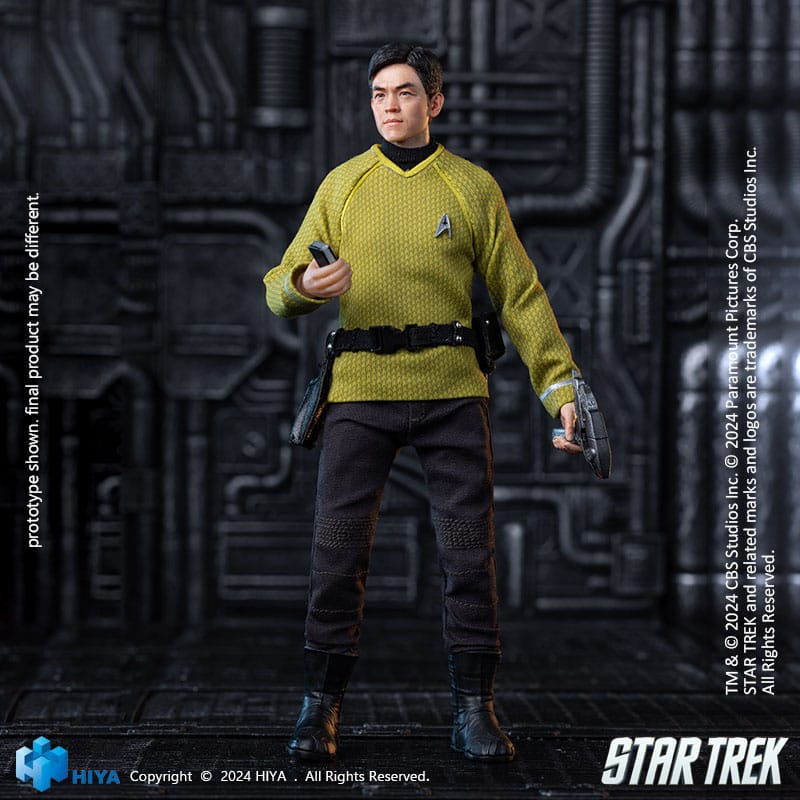 Star Trek (2009): Sulu: Exquisite Super Series: 1/12 Action Figure - Hiya Toys Action Figure