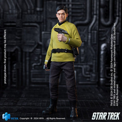 Star Trek (2009): Sulu: Exquisite Super Series: 1/12 Action Figure - Hiya Toys Action Figure