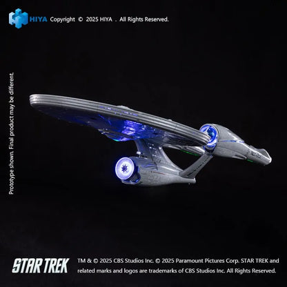 Star Trek (2009): U.S.S. Enterprise: NCC-1701: Light-Up Starship - Hiya Toys Action Figure