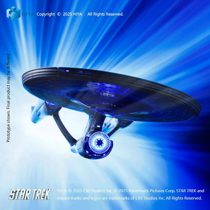 Star Trek (2009): U.S.S. Enterprise: NCC-1701: Light-Up Starship - Hiya Toys Action Figure