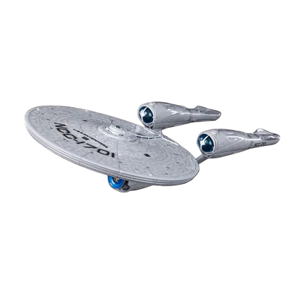Star Trek (2009): U.S.S. Enterprise: NCC-1701: Light-Up Starship - Hiya Toys Action Figures