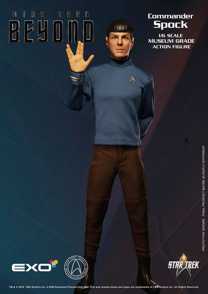 Star Trek: Beyond: Lt. Commander Spock: 1/6 Scale Figure - EXO-6 Action Figure