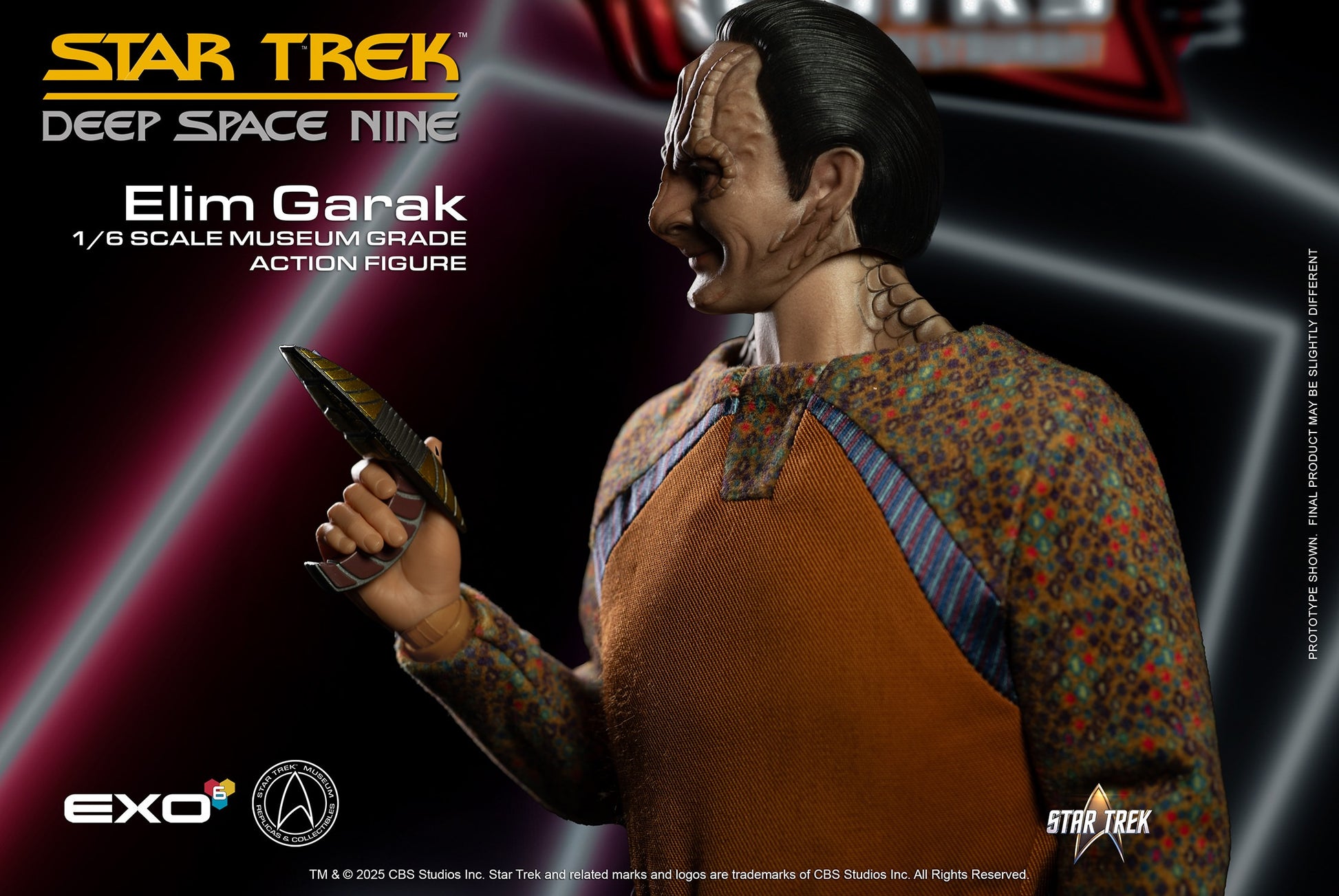 Star Trek: Deep Space Nine: Elim Garak: Exo-6 by EXO-6 – Action Figure, [scale], UK stockist Planet Action Figures