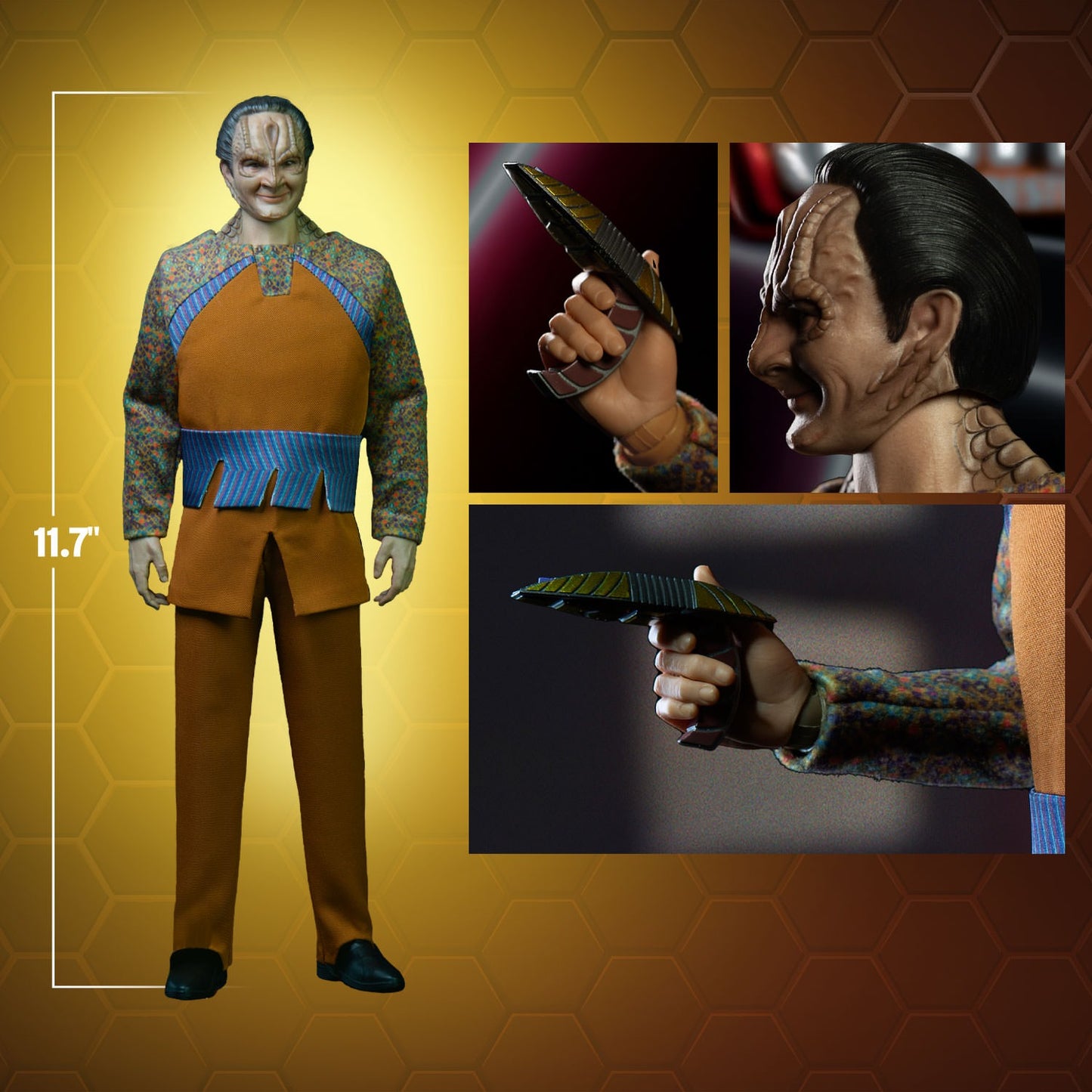 Star Trek: Deep Space Nine: Elim Garak: Exo-6 by EXO-6 – Action Figure, [scale], UK stockist Planet Action Figures