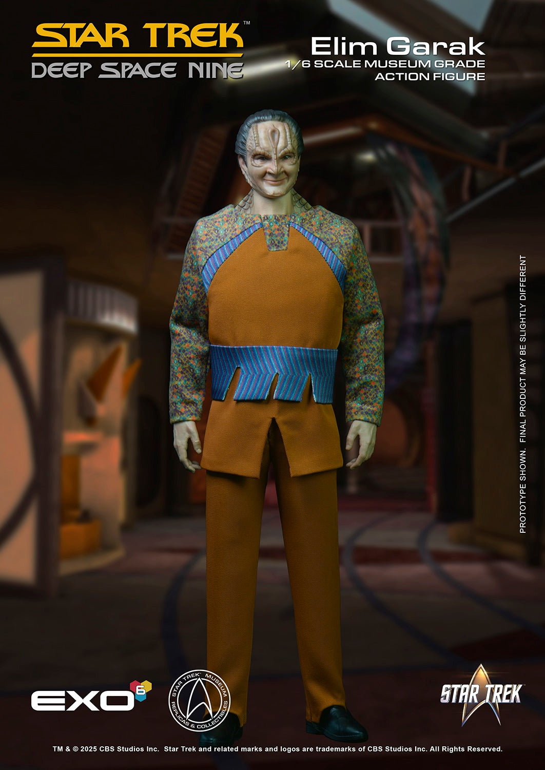 Star Trek: Deep Space Nine: Elim Garak: Exo-6 by EXO-6 – Action Figure, [scale], UK stockist Planet Action Figures