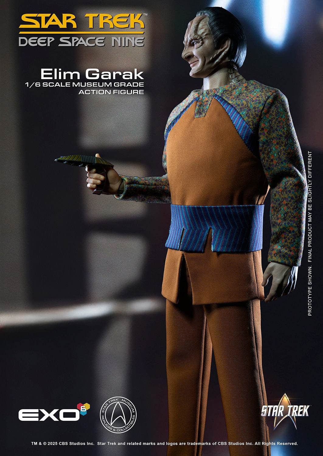 Star Trek: Deep Space Nine: Elim Garak: Exo-6 by EXO-6 – Action Figure, [scale], UK stockist Planet Action Figures
