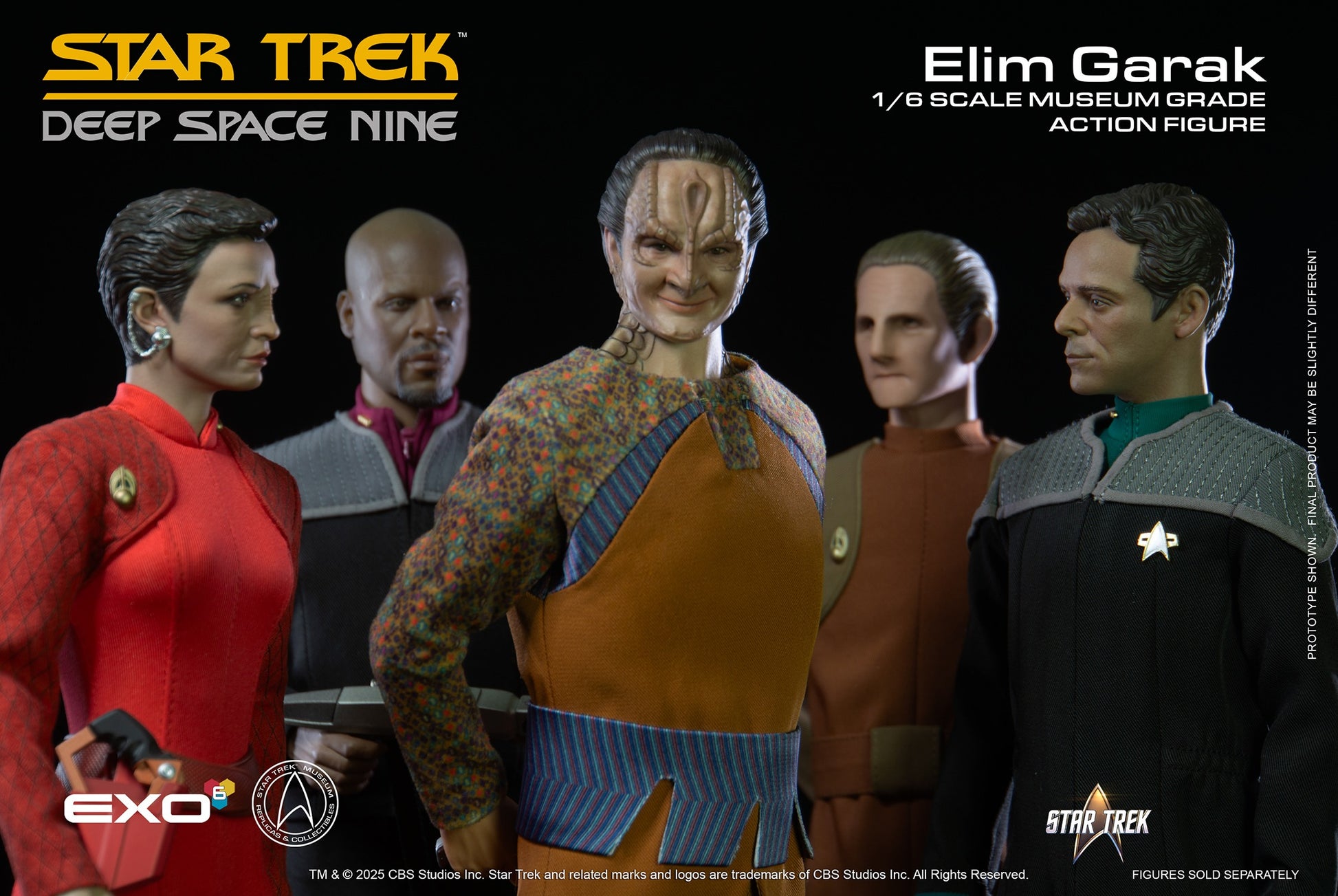 Star Trek: Deep Space Nine: Elim Garak: Exo-6 by EXO-6 – Action Figure, [scale], UK stockist Planet Action Figures