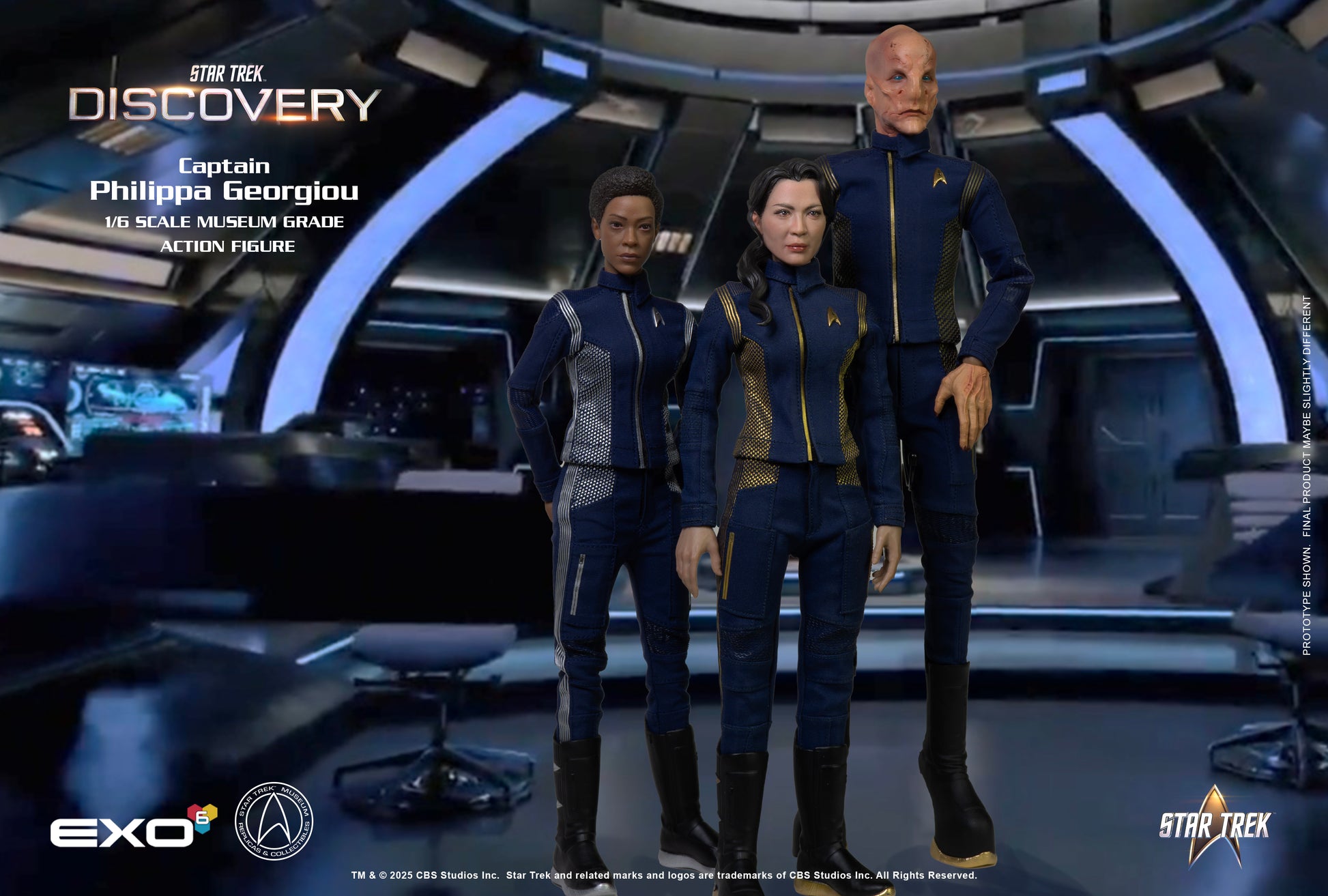 Star Trek: Discovery: Captain Philippa Georgiou: 1/6 Scale Figure - EXO-6 Action Figure
