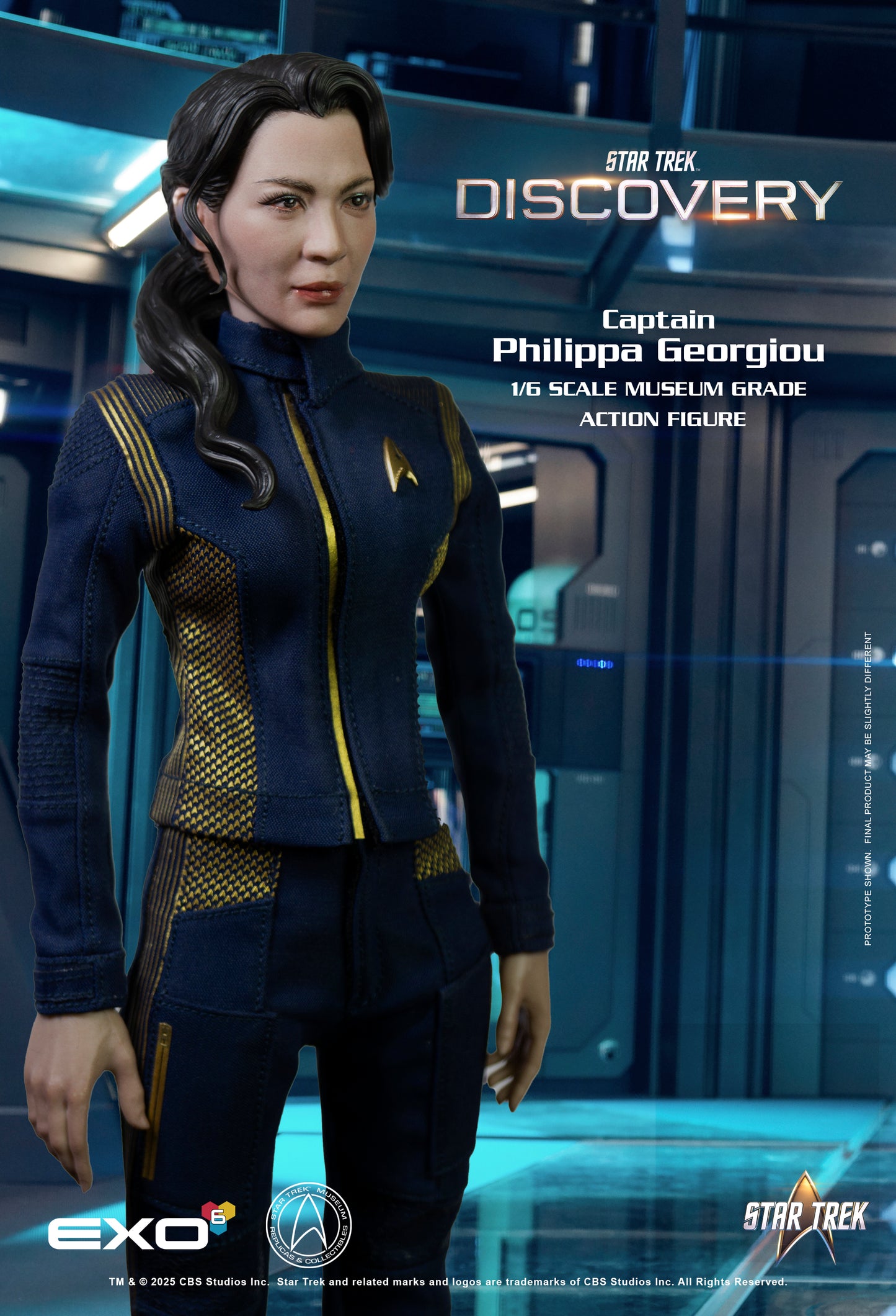 Star Trek: Discovery: Captain Philippa Georgiou: 1/6 Scale Figure - EXO-6 Action Figure