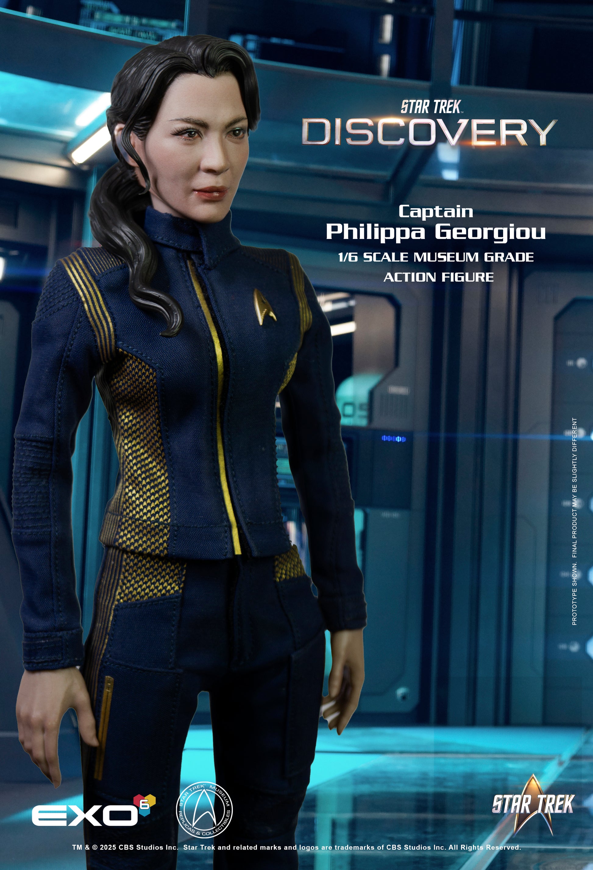 Star Trek: Discovery: Captain Philippa Georgiou: 1/6 Scale Figure - EXO-6 Action Figure