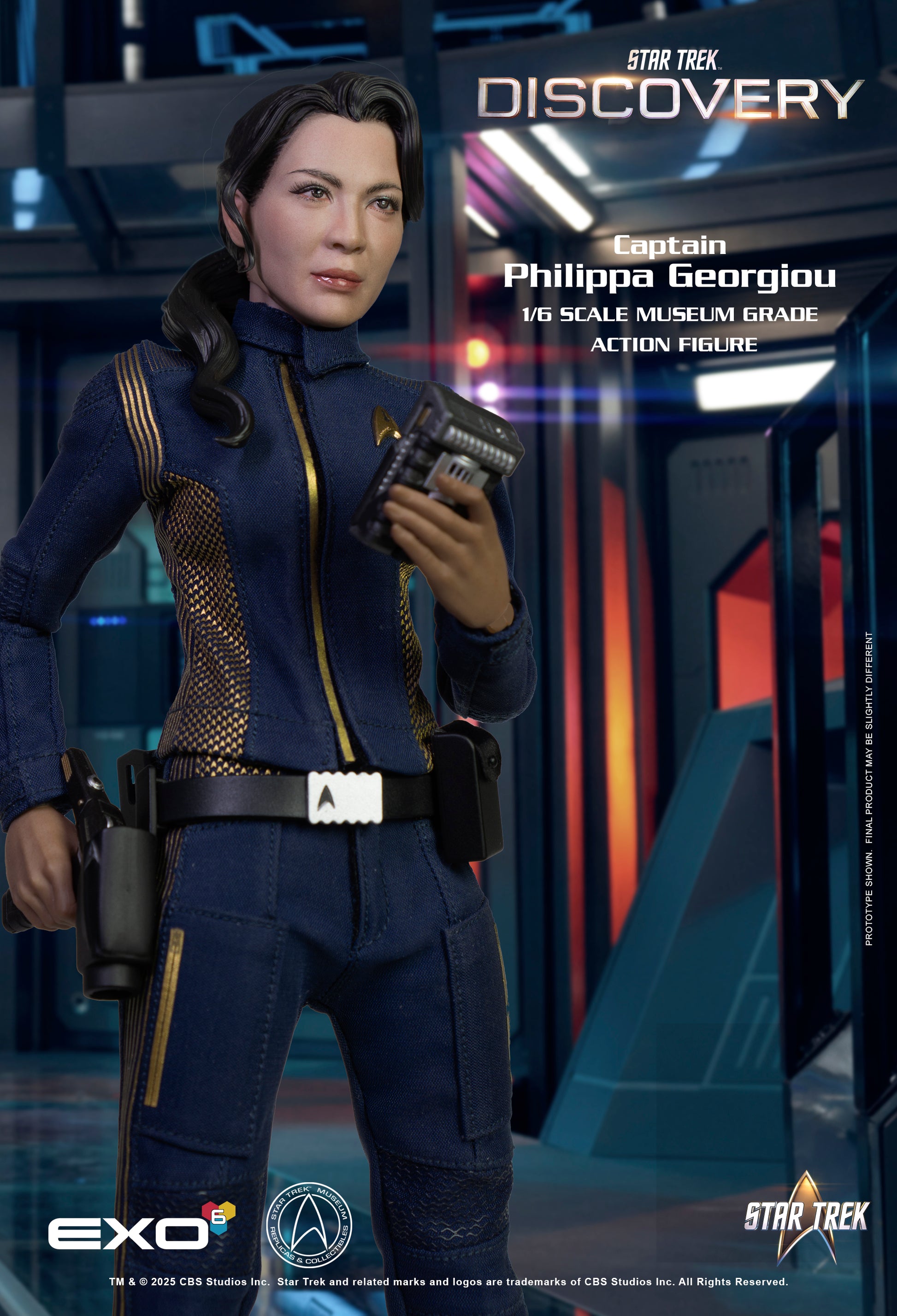 Star Trek: Discovery: Captain Philippa Georgiou: 1/6 Scale Figure - EXO-6 Action Figure
