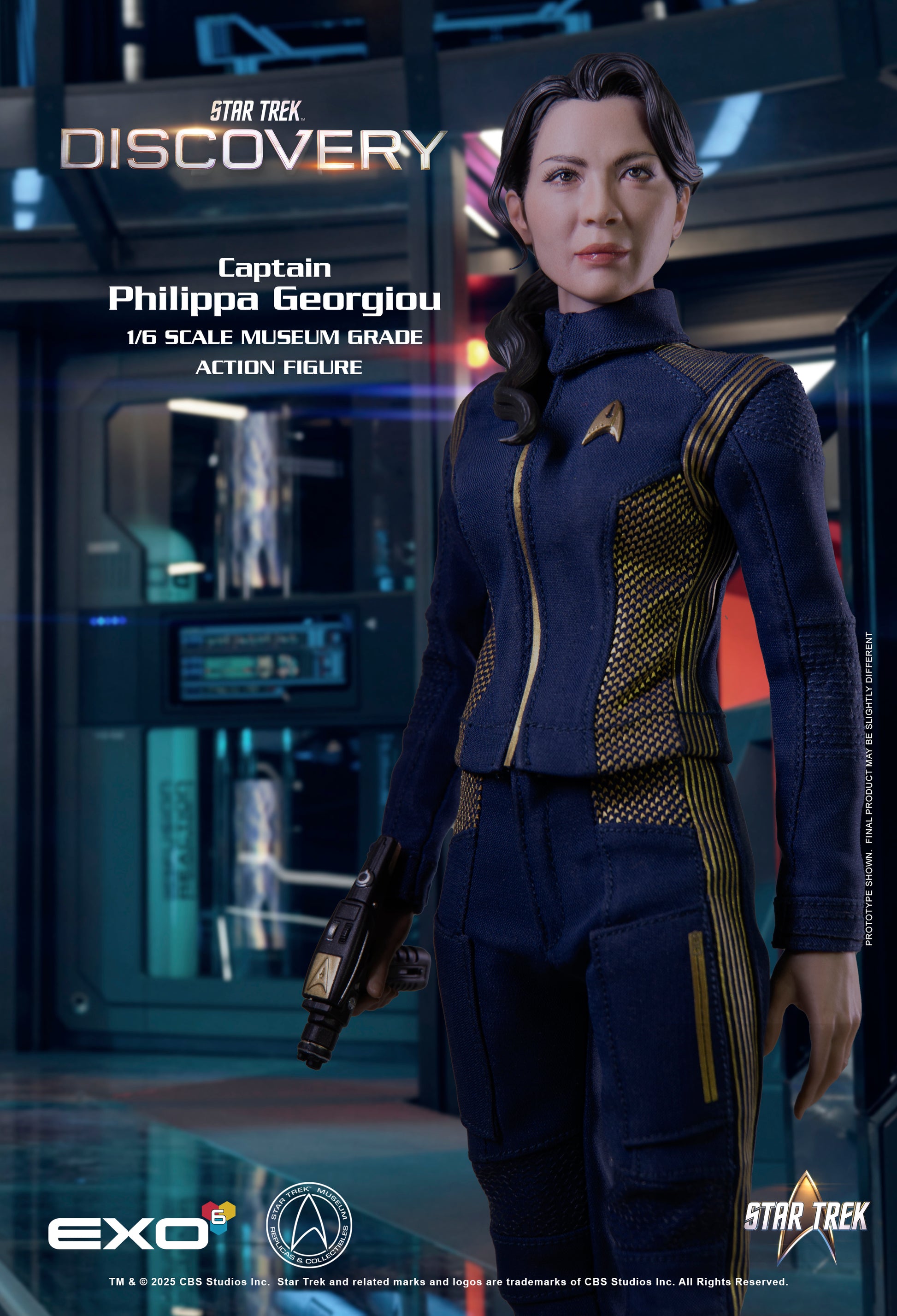 Star Trek: Discovery: Captain Philippa Georgiou: 1/6 Scale Figure - EXO-6 Action Figure