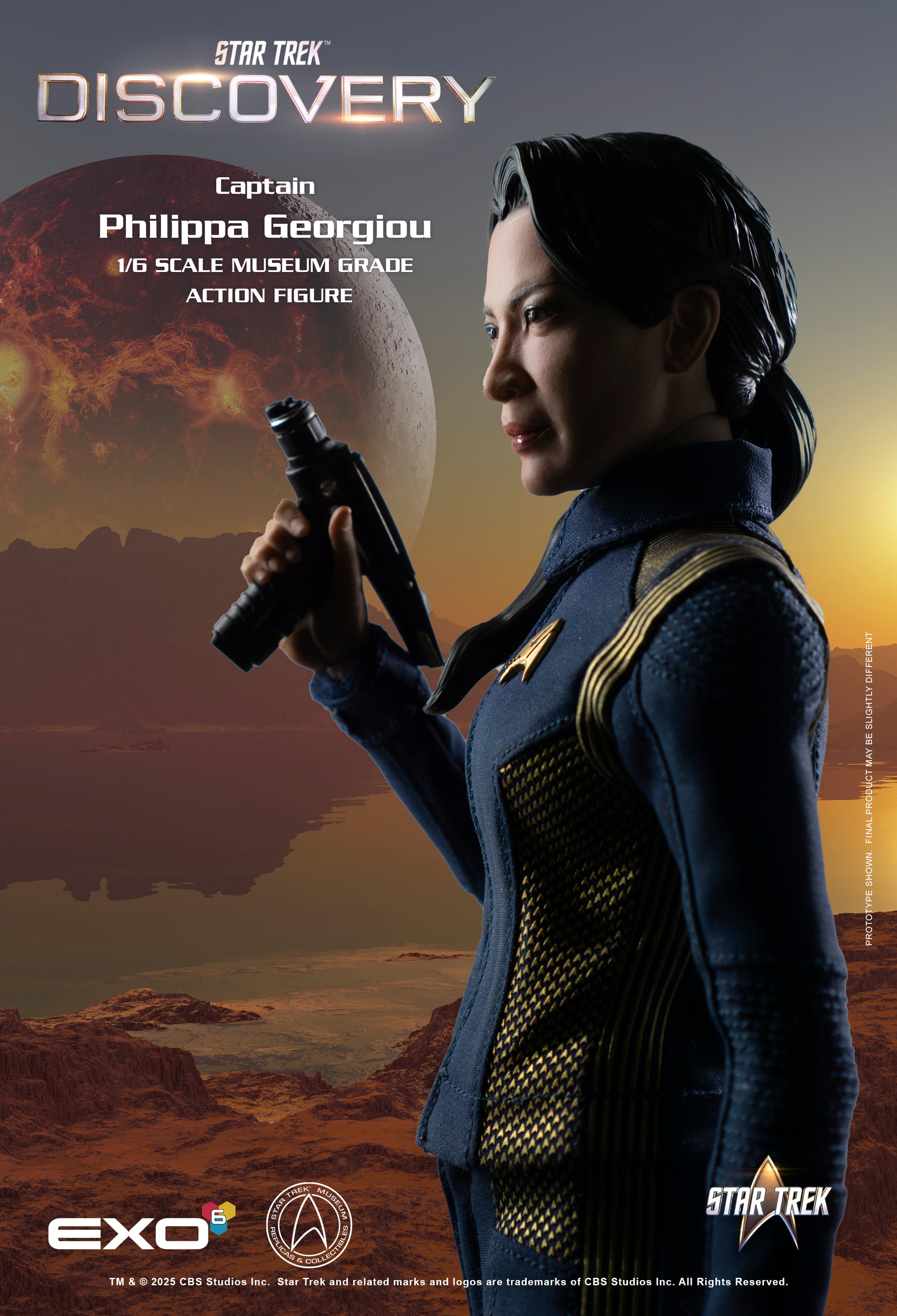 Star Trek: Discovery: Captain Philippa Georgiou: 1/6 Scale Figure - EXO-6 Action Figure