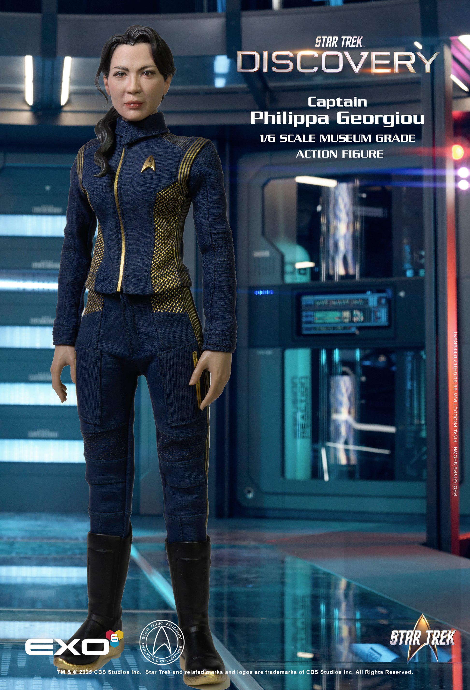 Star Trek: Discovery: Captain Philippa Georgiou: 1/6 Scale Figure - EXO-6 Action Figure