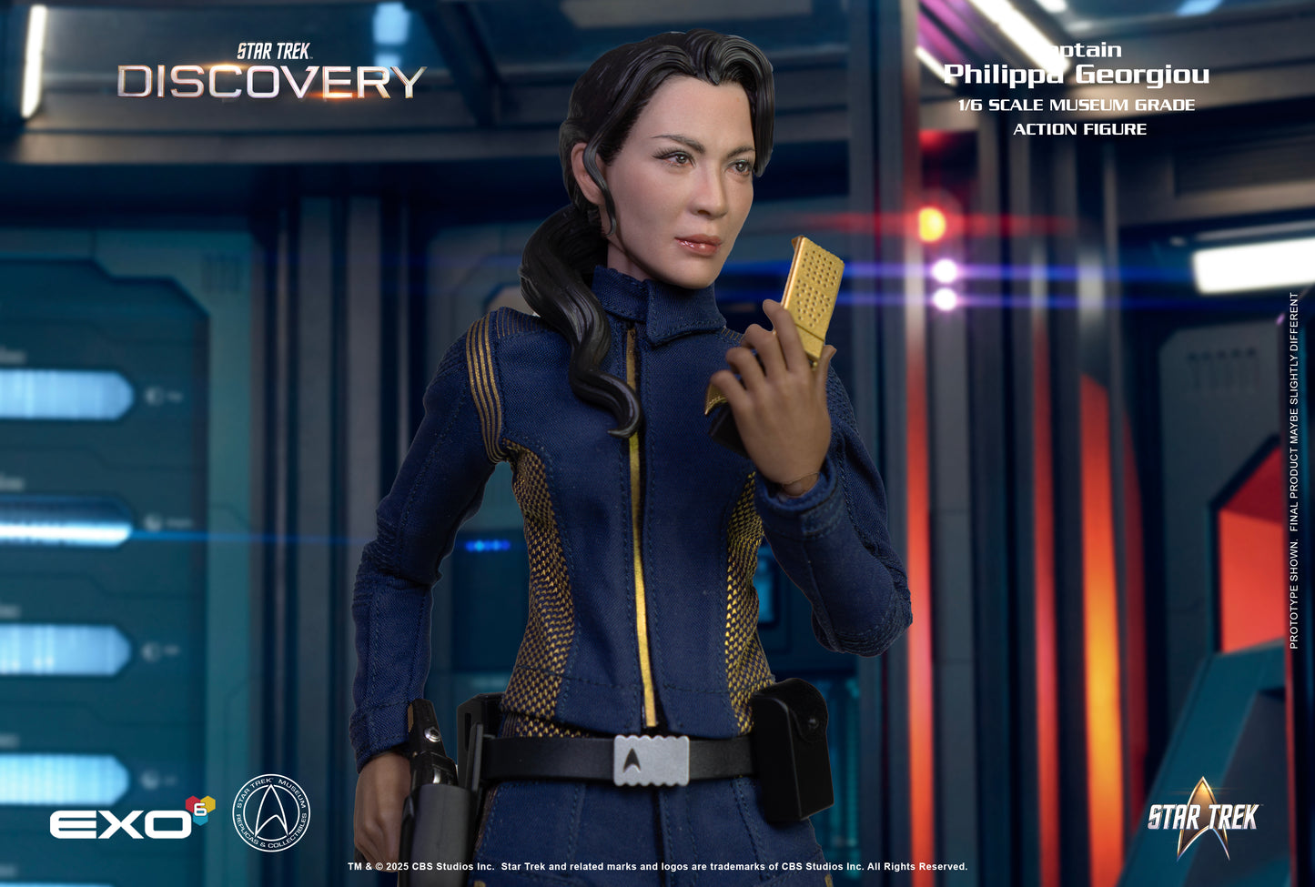 Star Trek: Discovery: Captain Philippa Georgiou: 1/6 Scale Figure - EXO-6 Action Figure