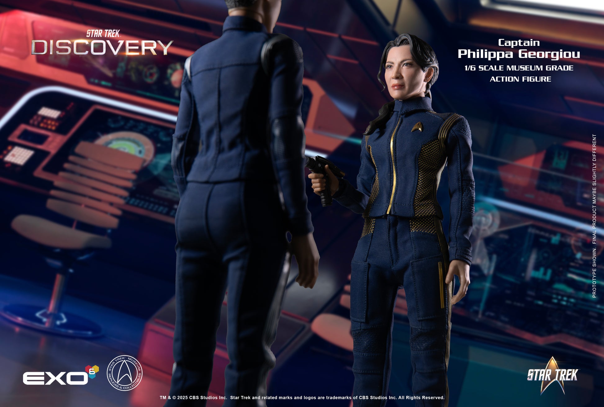 Star Trek: Discovery: Captain Philippa Georgiou: 1/6 Scale Figure - EXO-6 Action Figure