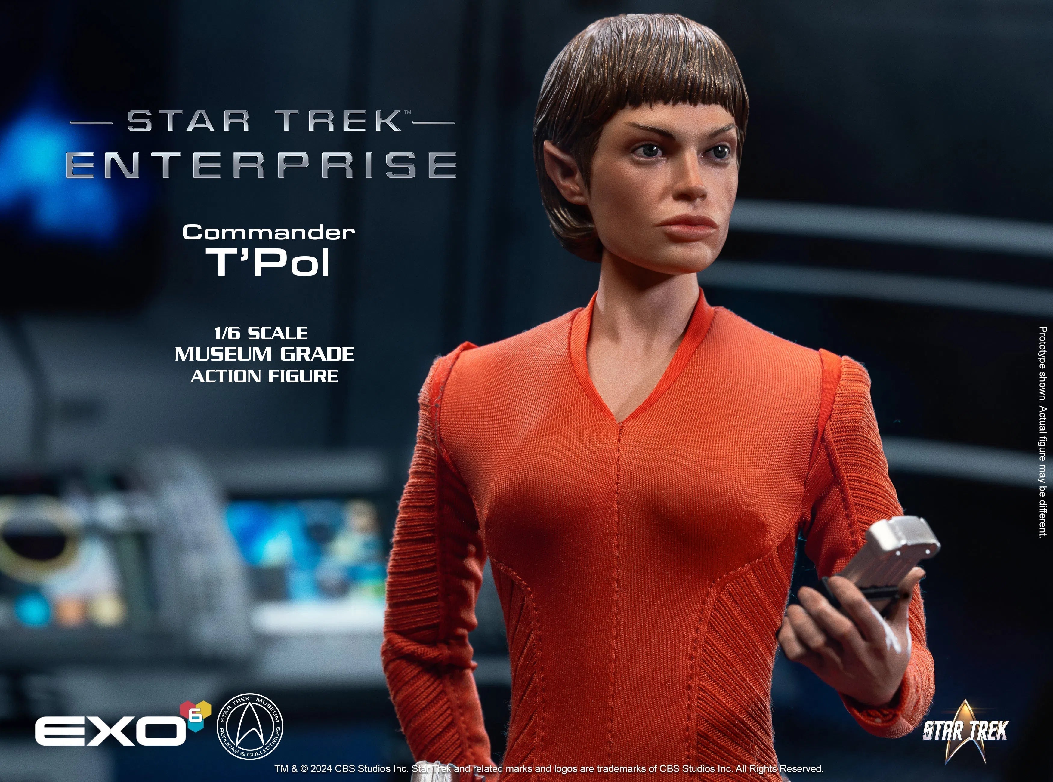 Star Trek: Enterprise: T'Pol: Sixth Scale Figure EXO-6