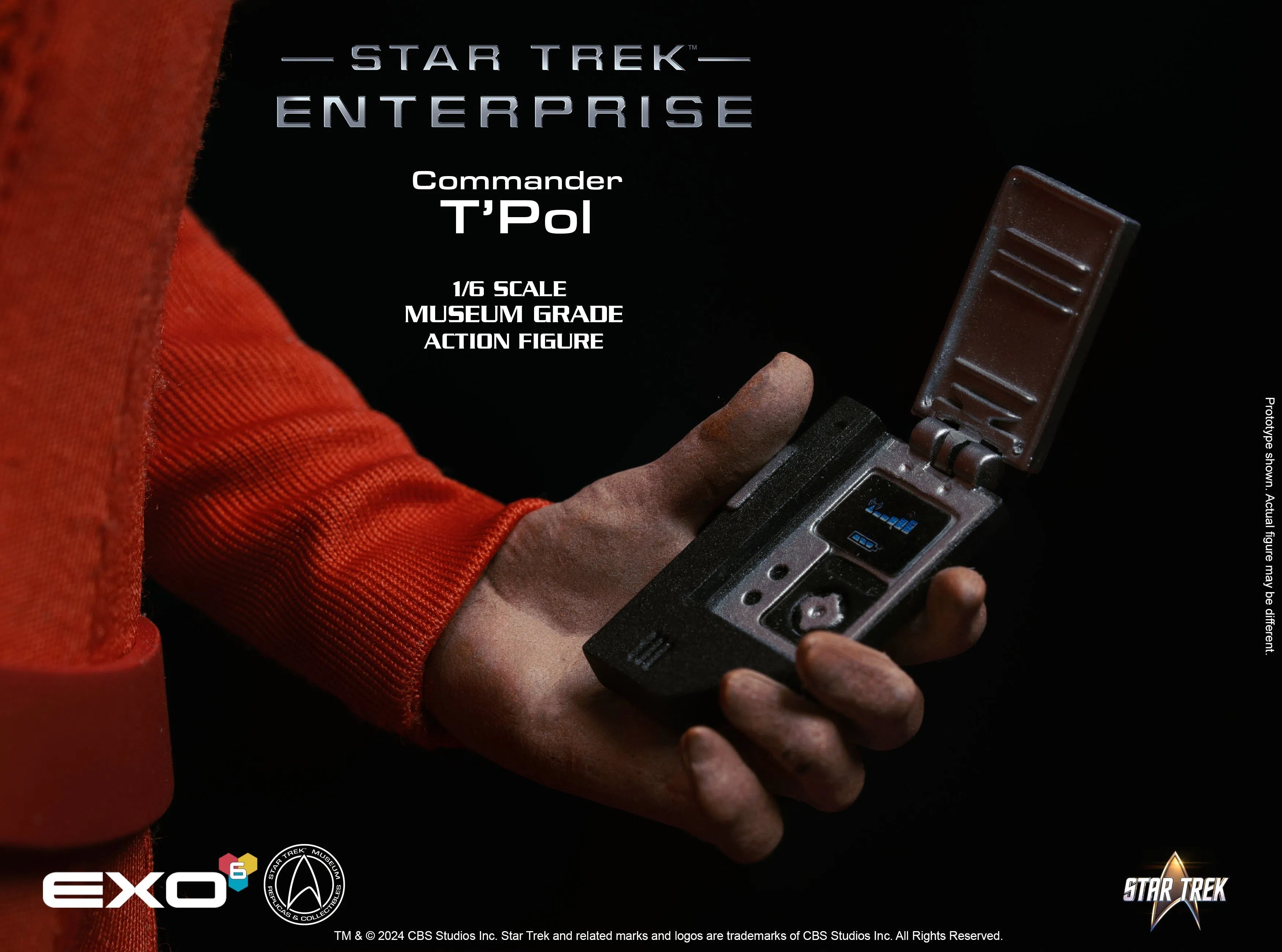 Star Trek: Enterprise: T'Pol: Sixth Scale Figure EXO-6