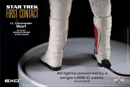 Star Trek: First Contact: Lt. Commander Worf in EVA Suit: 1/6 Scale Figure - EXO-6 Action Figure