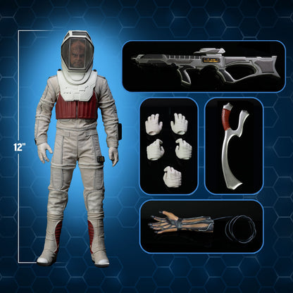 Star Trek: First Contact: Lt. Commander Worf in EVA Suit: 1/6 Scale Figure - EXO-6 Action Figure