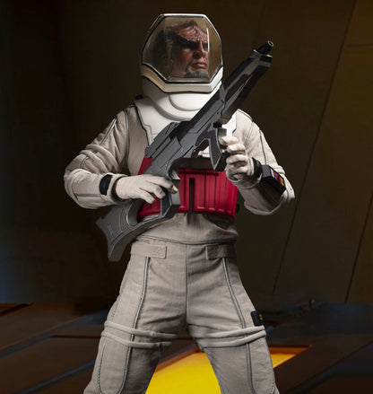 Star Trek: First Contact: Lt. Commander Worf in EVA Suit: 1/6 Scale Figure - EXO-6 Action Figure