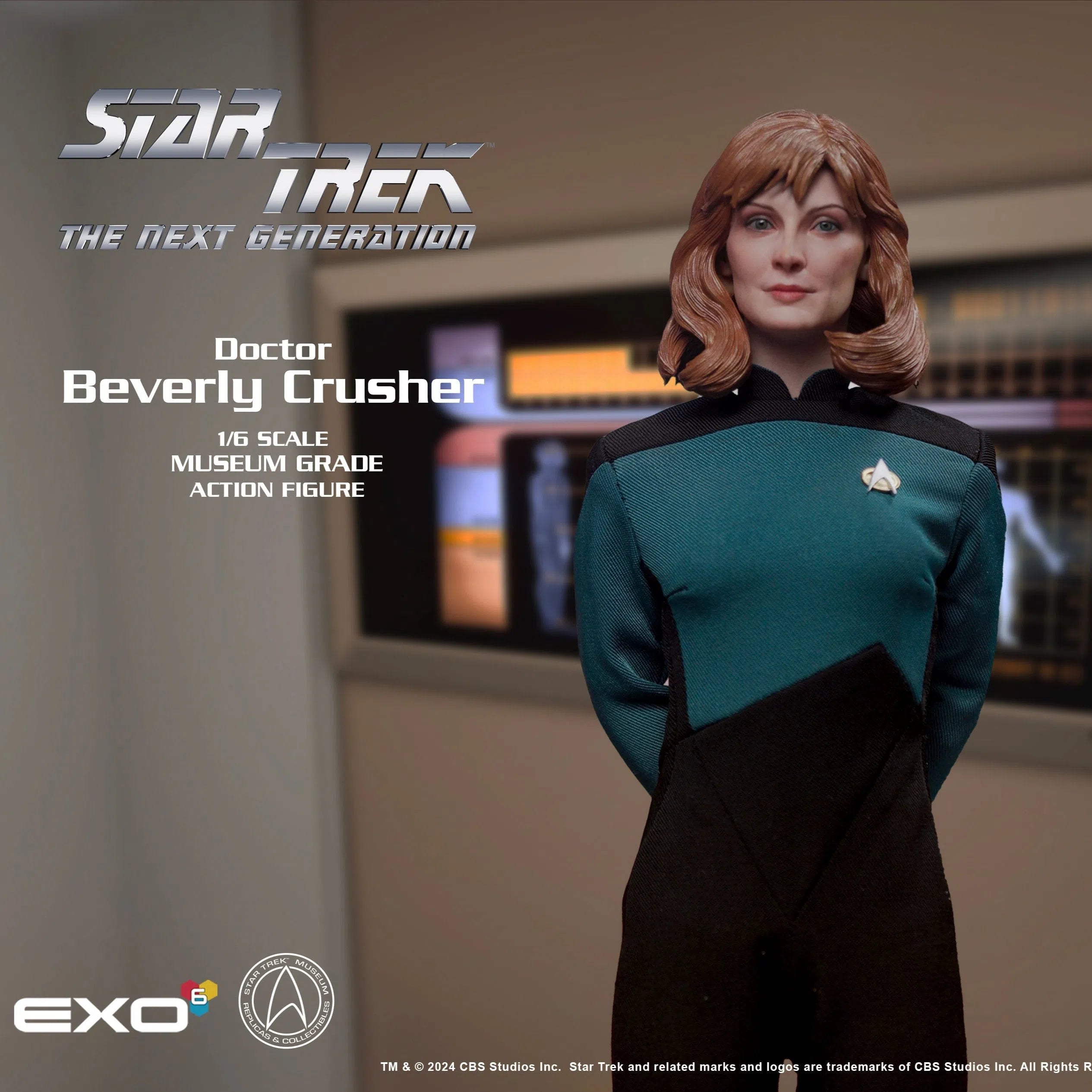 Star Trek: Next Generation: Dr. Beverly Crusher: Essential Version: Sixth Scale Figure EXO-6