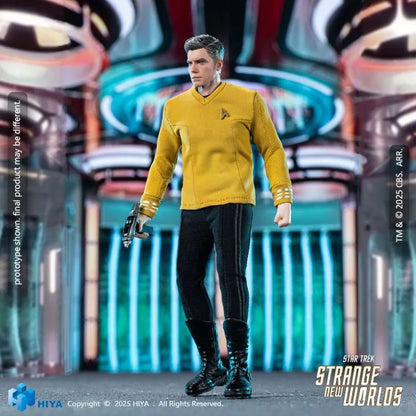 Star Trek: Strange New Worlds: Christopher Pike: Exquisite Super Series: Action Figure - Hiya Toys Action Figure