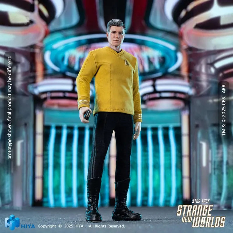 Star Trek: Strange New Worlds: Christopher Pike: Exquisite Super Series: Action Figure - Hiya Toys Action Figure