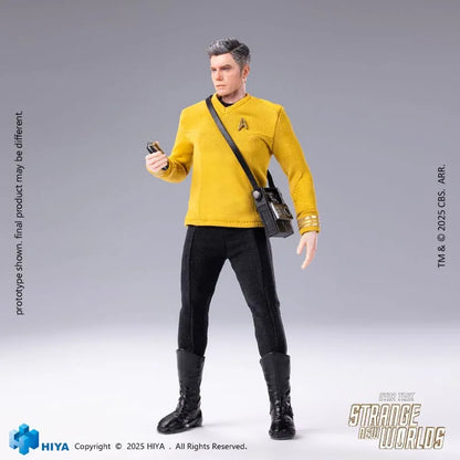 Star Trek: Strange New Worlds: Christopher Pike: Exquisite Super Series: Action Figure - Hiya Toys Action Figure